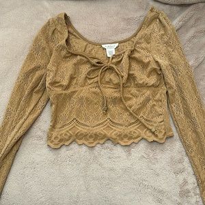 Brown Blouse